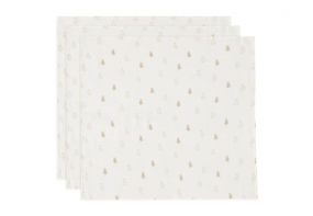 Jollein Hydrofiele Doek Small 70x70cm Happy Miffy Nougat (3-Pack)