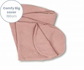 Doomoo Hoes voor Comfy Big Voedingskussen Tetra Pink 190 cm