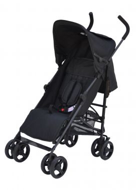 Bebies First Buggy 5-Positie Zwart