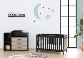 Born Lucky Babykamer Finn Zwart 2 Delig