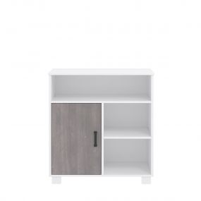 Cabino Commode Fresno White Grey