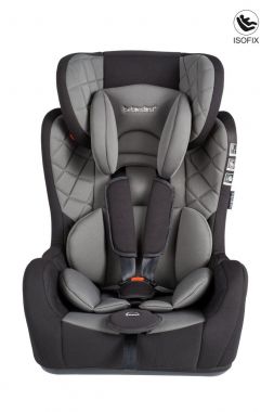 Bebies First Autostoel Grow Up & Fix Zwart/Grijs