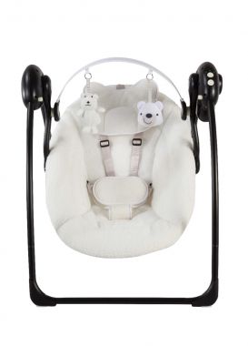 X Adventure Baby Swing Teddy Cream