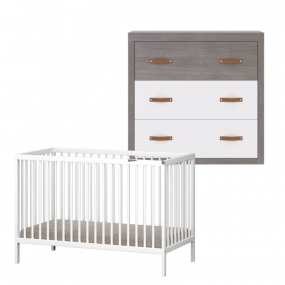 Born Lucky Babykamer Boston 2 Delig Met Wandplank