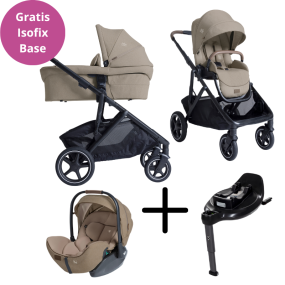 Joie Signature 4 in 1 Kinderwagen Vinca Sandstone