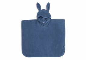 Jollein Badponcho Jeans Blue
