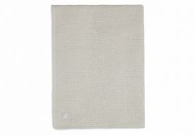 Jollein Wiegdeken Basic Knit Nougat/Fleece 75 x 100 cm