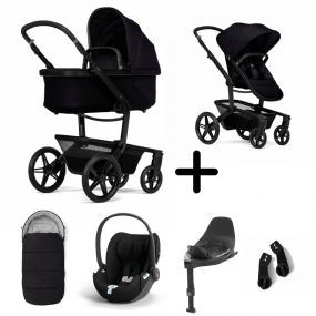 Joolz Kinderwagen 3 In 1 Day5 Space Black + Isofix Base + Voetenzak