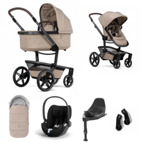 Joolz Kinderwagen 3 In 1 Day5 Sandy Taupe + Isofix Base + Voetenzak