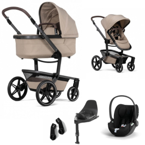 Joolz Kinderwagen 3 In 1 Day5 Sandy Taupe + Isofix Base