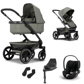 Joolz Kinderwagen 3 In 1 Geo3 Sage Green + Isofix Base