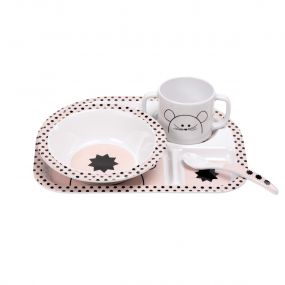 Lassig Serviesset Little Chums Mouse