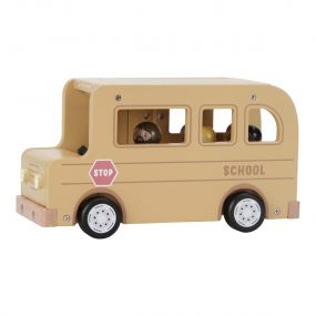Little Dutch Schoolbus Met Poppetjes FSC