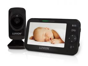 Luvion Babyfoon Icon Deluxe Black Set