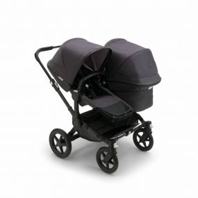 Bugaboo Donkey 5 Duo Kinderwagen Premium Mineral Black Washed Black