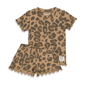Feetje Premium Summer Sleepwear Leopard Lex Zand