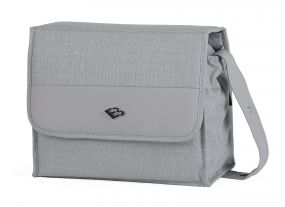 Bebecar Luiertas Met Verschoonmatje Carre Mid Grey