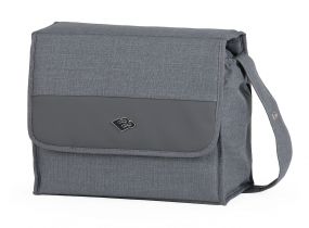 Bebecar Luiertas Met Verschoonmatje Carre Blue Grey