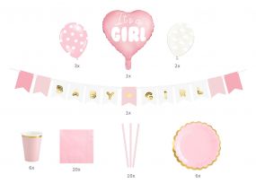 Party Decoratie Set It's A Girl