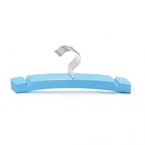 Bebies First Kleerhangers Hout Blauw (5 Stuks)