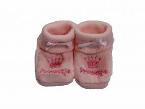 Petit Villain Baby Slofjes Prinsesje Roze