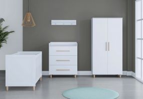 Born Lucky Babykamer Stockholm Wit 3 Delig