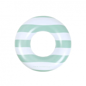 Swim Essentials Zwemband Green White Striped 90 cm