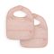 Jollein Slabbetjes 2 Stuks Waterproof Snake Pale Pink Jollein Slabbetjes 2 Stuks Waterproof Snake Pale Pink