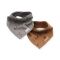 Jollein Bandana Slabbetjes 2 Stuks Spot Storm Grey Caramel Jollein Bandana Slabbetjes 2 Stuks Spot Storm Grey Caramel
