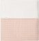 Koeka Wiegdeken Cotton Fleece Wafel Amsterdam Rosa Salt 100x75