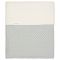 Koeka Ledikantdeken Cotton Fleece Wafel Amsterdam Ocean Air 100x150