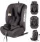 XAdventure Autostoel Grow Fix Groep 1/2/3 I-Size Zwart