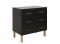 Bopita Commode Floris Mat Zwart Naturel Bopita Commode Floris Mat Zwart Naturel
