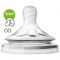 Philips AVENT Spenen 2 Gaats Natural 1+ Maanden 2 Stuks Philips AVENT Spenen 2 Gaats Natural 1+ Maanden 2 Stuks