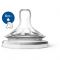 Philips AVENT Papspenen Natural 6+ Maanden 2 Stuks Philips AVENT Papspenen Natural 6+ Maanden 2 Stuks