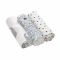 Lassig Doeken 3 Stuks Little Water Whale 80 x 80 cm Lassig Doeken 3 Stuks Little Water Whale 80 x 80 cm