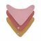 Lassig Bandana Slabbetjes 3 Stuks Muslin Rose Red Yellow Lassig Bandana Slabbetjes 3 Stuks Muslin Rose Red Yellow