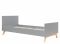 Bopita Kinderbed Fenna Grijs Naturel 90 x 200 cm Bopita Kinderbed Fenna Grijs Naturel 90 x 200 cm