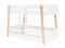 Bopita Stapelbed Lisa Wit Naturel 90 x 200 cm Bopita Stapelbed Lisa Wit Naturel 90 x 200 cm