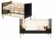 Bopita Babybed Floris Mat Zwart Naturel 70 x 140 cm Bopita Babybed Floris Mat Zwart Naturel 70 x 140 cm