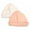 Petit Villain Mutsjes 2 Stuks Maat 50/56 Roze Wit Petit Villain Mutsjes 2 Stuks Maat 50/56 Roze Wit