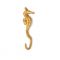 KidsDepot Wandhaak Sini Zeepaard Goud