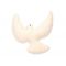 KidsDepot Vilten Vogel Kiki Creme Wit KidsDepot Vilten Vogel Kiki Creme Wit