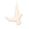 KidsDepot Vilten Vogel Kick Creme Wit KidsDepot Vilten Vogel Kick Creme Wit