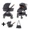 Cabino Kinderwagen 3in1 Cruiser Black Cabino Kinderwagen 3in1 Cruiser Black