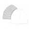 Petit Villain Mutsjes 2 Stuks Maat 50/56 Grijs Wit Gestreept Petit Villain Mutsjes 2 Stuks Maat 50/56 Grijs Wit Gestreept