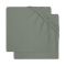 Jollein Hoeslakens 2 Stuks Ledikant 60 x 120 cm Ash Green Jollein Hoeslakens 2 Stuks Ledikant 60 x 120 cm Ash Green