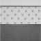 Meyco Wieglaken Block Stripe Grijs 75 x 100 cm Meyco Wieglaken Block Stripe Grijs 75 x 100 cm