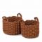 KidsDepot Set Opbergmanden M Korbo Koper KidsDepot Set Opbergmanden M Korbo Koper