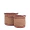 KidsDepot Set Opbergmanden Eran Terra KidsDepot Set Opbergmanden Eran Terra